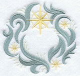 Swirling Christmas Wreath
