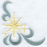 Swirling Christmas Corner