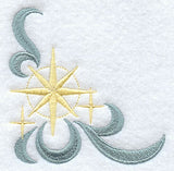 Swirling Christmas Corner