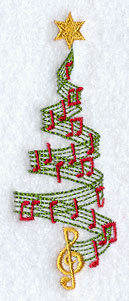 Merry Music Christmas Tree