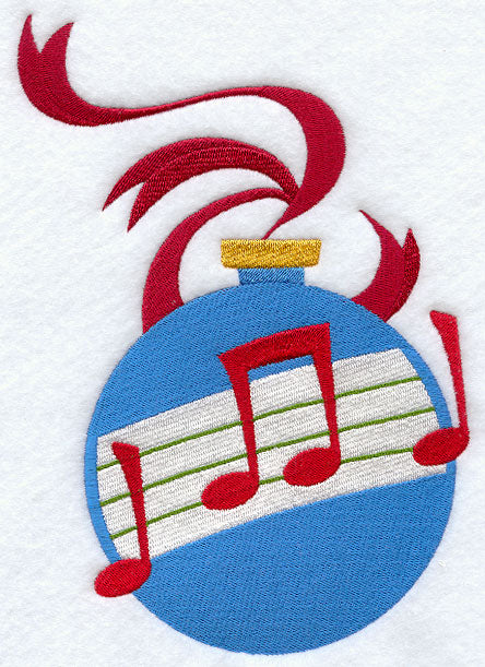 Merry Music Christmas Ornament