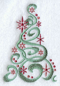 Snowy Christmas Tree