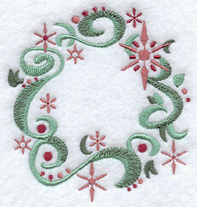 Snowy Christmas Wreath