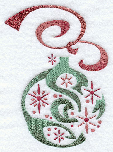 Snowy Christmas Ornament