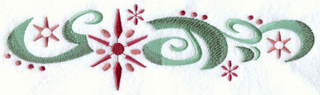Snowy Christmas Border