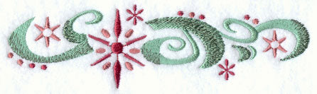 Snowy Christmas Border