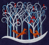 Filigree Christmas Forest (Foxes)
