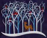 Filigree Christmas Forest (Deer)