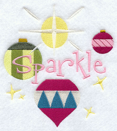 Sparkle Christmas Bulbs