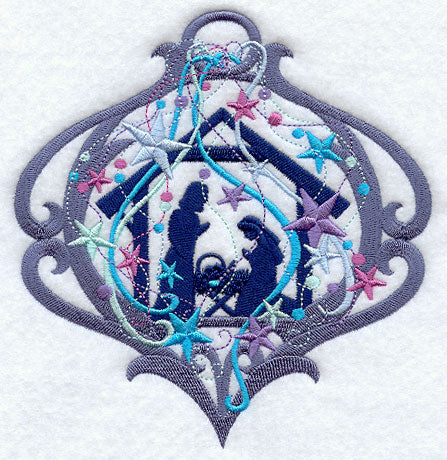 Spangled Manger Silhouette