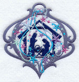 Spangled Manger Silhouette