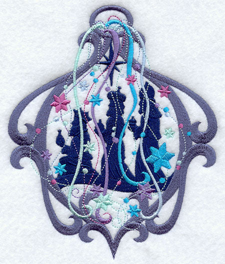 Spangled Wise Men Silhouette