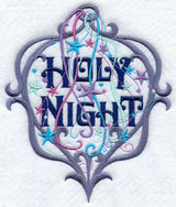 Spangled Holy Night Silhouette
