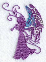 Filigree Christmas Angel 1