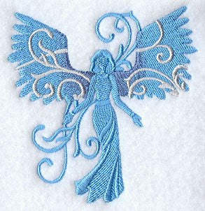 Filigree Christmas Angel 4