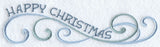 Happy Christmas (English) Swirls