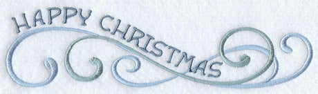 Happy Christmas (English) Swirls