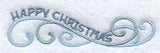 Happy Christmas (English) Swirls