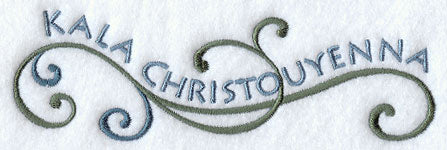 Kala Christouyenna (Greek) Swirls