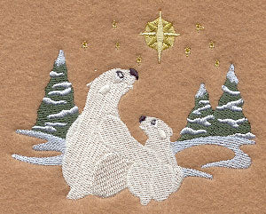 Silent Night Polar Bears