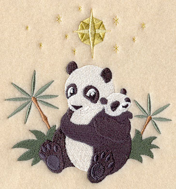 Silent Night Pandas