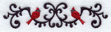 Wrought Iron Cardinal Border