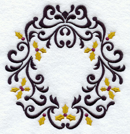 Wrought Iron Christmas Wreath