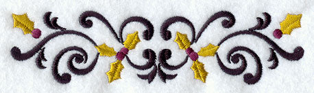 Wrought Iron Holly Border