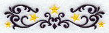 Wrought Iron Stars Border