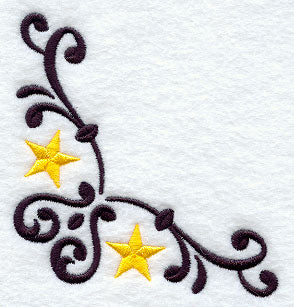 Wrought Iron Stars Corner
