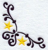 Wrought Iron Stars Corner