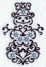 Wrought Iron Snowman