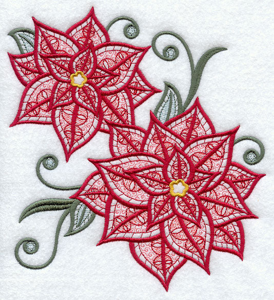 Light and Lovely Poinsettias