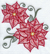 Light and Lovely Poinsettias