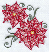 Light and Lovely Poinsettias