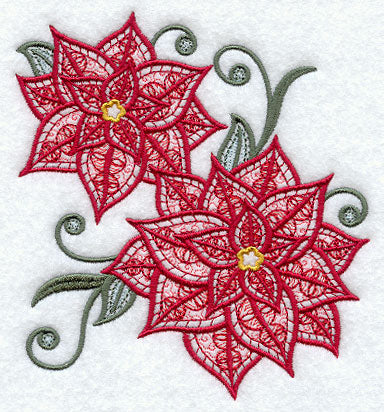 Light and Lovely Poinsettias