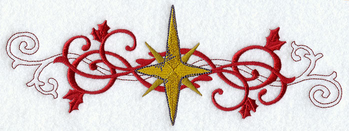 Wild Side Merry Christmas - Star Border