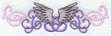 Wild Side Christmas Angels - Wings Border