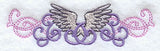 Wild Side Christmas Angels - Wings Border