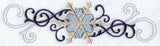 Wild Side Winter Wonderland - Snowflake Border