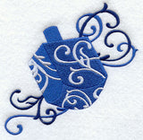 Festive Filigree Dreidel