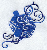 Festive Filigree Dreidel