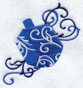 Festive Filigree Dreidel