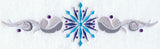 Jubilant Snowflake Border