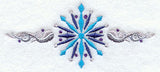 Jubilant Snowflake Border