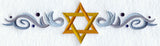 Jubilant Star of David Border