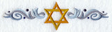 Jubilant Star of David Border