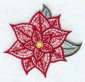 Light and Lovely Poinsettia Accent