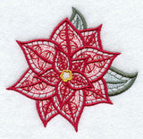 Light and Lovely Poinsettia Accent