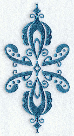 Damask Snowflake 2